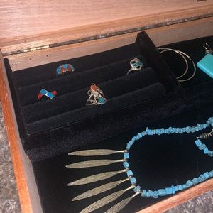 *SOLD* Recycled Cigar Box turned Jewelry Box